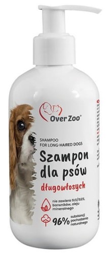 Przejdź do produktu Over Zoo Szampon dla psów długowłosych 250ml