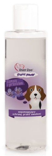 Przejdź do produktu Over Zoo Frutti Power Szampon z geraniolem - przeciwko owadom 200ml