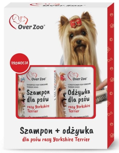 Przejdź do produktu Over Zoo Szampon i odżywka dla psów rasy Yorkshire Terier dwupak 2x250ml