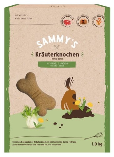 Przejdź do produktu Sammy's Herbal Bone - kostki ziołowe 1kg - przysmak dla psa