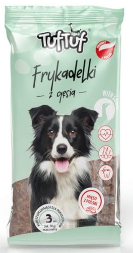 Przejdź do produktu TUF TUF Frykadelki z gesią dla psa 3szt - przysmak dla psa
