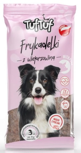Przejdź do produktu TUF TUF Frykadelki wieprzowe dla psa 3szt - przysmak dla psa