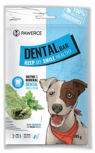 Przejdź do produktu Pawerce Dental Bar Small Breeds 3szt/op 105g/12cm - przysmak dla psa