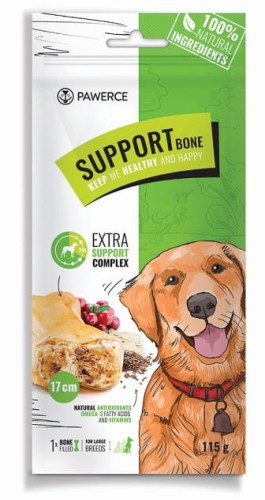 Przejdź do produktu Pawerce Support Bone Large Breeds 1szt/op 115g/17cm - przysmak dla psa