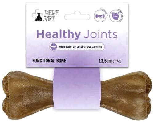 Przejdź do produktu Paka Zwierzaka PEPE VET Kość funkcjonalna Healthy Joints 13,5cm – przysmak dla psa