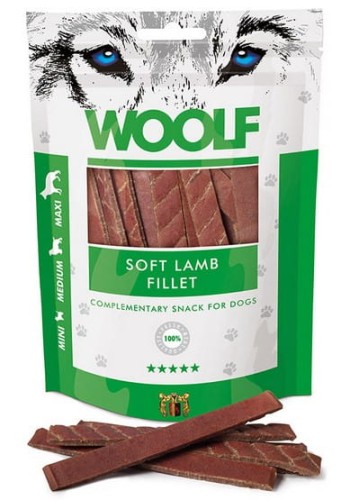 Przejdź do produktu Woolf Soft Lamb Fillet 100g - monobiałkowy przysmak dla psa