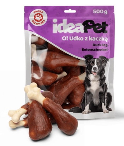 Przejdź do produktu IdeaPet O! Udko z kaczką 500g - przysmak dla psa