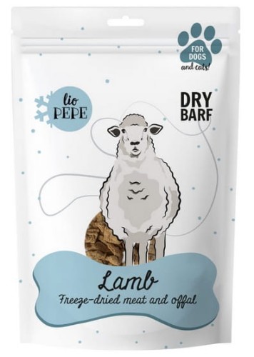 Przejdź do produktu Paka Zwierzaka Lio PEPE Przysmak Lamb (płuco jagnięce) 50g - monobiałkowy przysmak dla psa