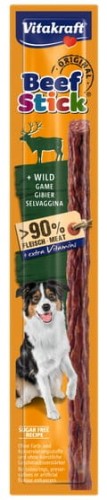 Przejdź do produktu Vitakraft Dog Beef-Stick Original Dziczyzna 1szt [26501] - przysmak dla psa