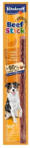 Przejdź do produktu Vitakraft Dog Beef-Stick Original Indyk 1szt [26503] - przysmak dla psa