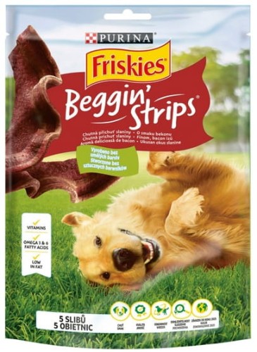 Przejdź do produktu Friskies Beggin Strips 120g - przysmak dla psa