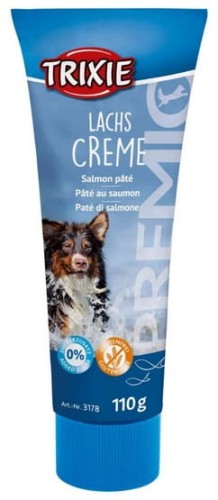 Przejdź do produktu Trixie Premio Pasztet dla psa w tubie Łosoś 110g [3178] - przysmak dla psa