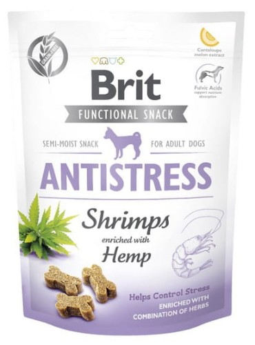 Przejdź do produktu Brit Functional Snack Antistress Shrimp 150g - przysmak dla psa