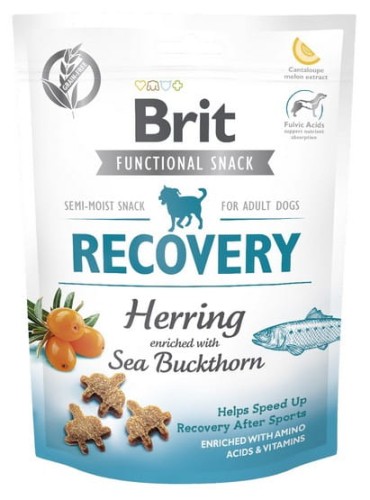 Przejdź do produktu Brit Functional Snack Recovery Herring 150g - przysmak dla psa