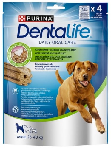 Przejdź do produktu Purina DentaLife Large 142g - przysmak dla psa