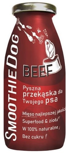 Przejdź do produktu SmoothieDog Płynna przekąska - wołowina 250ml - przysmak dla psa