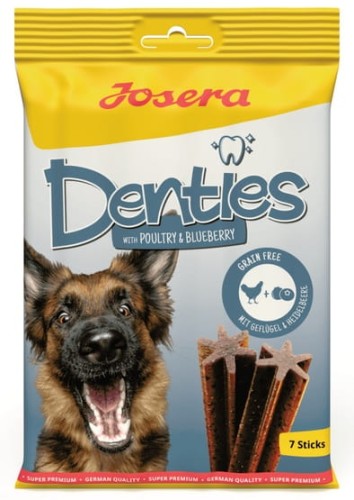 Przejdź do produktu Josera Denties Poultry & Blueberry 180g - przysmak dla psa