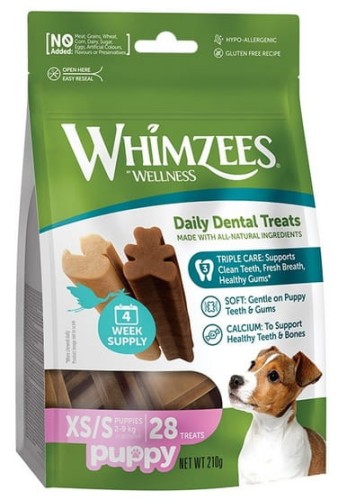 Przejdź do produktu Whimzees Puppy XS/S 28szt. - przysmak dla psa