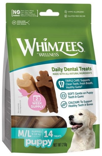 Przejdź do produktu Whimzees Puppy M/L 14szt. - przysmak dla psa