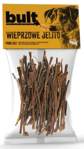 Przejdź do produktu Bult Jelito wieprzowe 100g - monobiałkowy przysmak dla psa