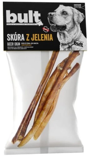 Przejdź do produktu Bult Skóra z jelenia 100g - monobiałkowy przysmak dla psa