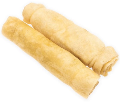 Przejdź do produktu 4DOGS Skóra jagnięca rollo 15cm 2szt - przysmak dla psa