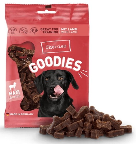 Przejdź do produktu Chewies Goodies (Training) Kosteczki Maxi Jagnięcina 200g - przysmak dla psa