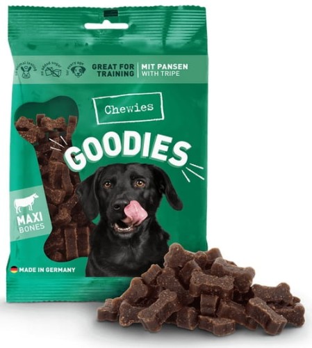 Przejdź do produktu Chewies Goodies (Training) Kosteczki Maxi Żwacz 200g - przysmak dla psa