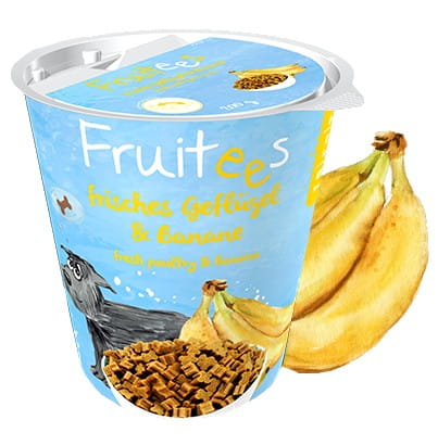 Przejdź do produktu Bosch Fruitees Snack Banan 200g - przysmak dla psa