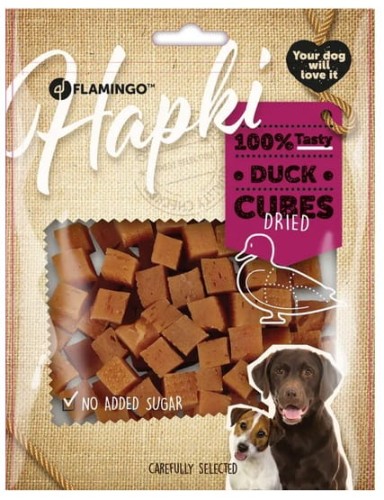 Przejdź do produktu Flamingo Kostki z kaczki 170g - przysmak dla psa