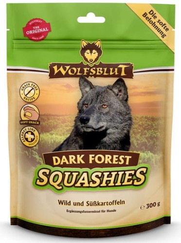 Przejdź do produktu Wolfsblut Dog Squashies Dark Forest - dziczyzna i bataty 300g - przysmak dla psa