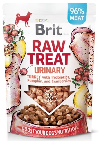 Przejdź do produktu Brit Raw Treat Dog Urinary Turkey 40g – monobiałkowy przysmak dla psa