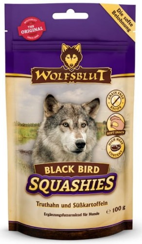 Przejdź do produktu Wolfsblut Dog Squashies Black Bird - indyk i bataty 100g - monobiałkowy przysmak dla psa