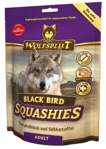 Przejdź do produktu Wolfsblut Dog Squashies Black Bird - indyk i bataty 300g - monobiałkowy przysmak dla psa