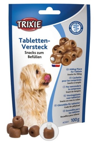Przejdź do produktu Trixie Przysmak do podawania tabletek dla psa 100g [TX-25841] - przysmak dla psa
