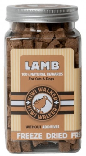 Przejdź do produktu Kiwi Walker Przysmaki liofilizowane 100% jagnięcina 90g - monobiałkowy przysmak dla psa