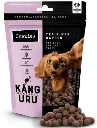 Przejdź do produktu Chewies Trainings-Happen Kangur,bezzbożowe 175g - monobiałkowy przysmak dla psa