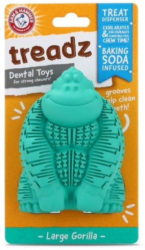 Przejdź do produktu Arm&Hammer Super Treadz Gorilla Large [FFP8831] - zabawka dla psa