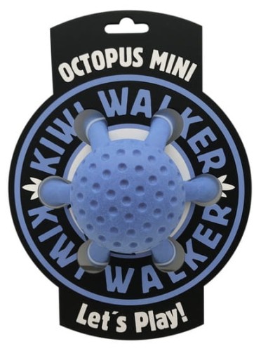 Przejdź do produktu Kiwi Walker Let's Play Octopus Mini ośmiornica niebieska - zabawka dla psa