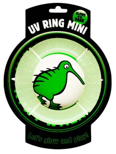 Przejdź do produktu Kiwi Walker Let's Play Glow Ring Mini - zabawka dla psa