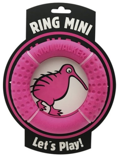 Przejdź do produktu Kiwi Walker Let's Play Ring Mini różowy - zabawka dla psa