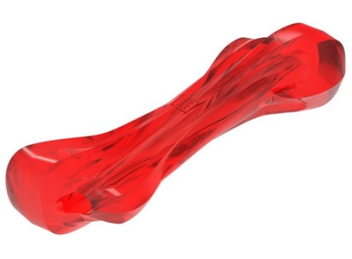 Przejdź do produktu Collar WauDog Fun Durable kość z kauczuku 20x8cm czerwona - zabawka dla psa