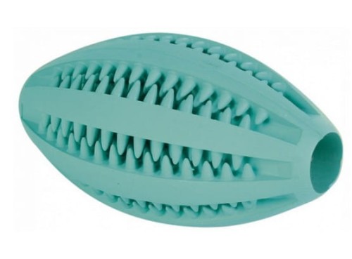 Przejdź do produktu Trixie Piłka Dentafun Rugby 11cm [TX-3290] - zabawka dla psa