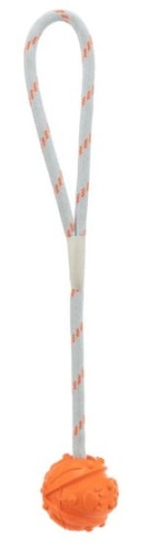 Przejdź do produktu Trixie Piłka z linką 4,5cm [33481] - zabawka dla psa