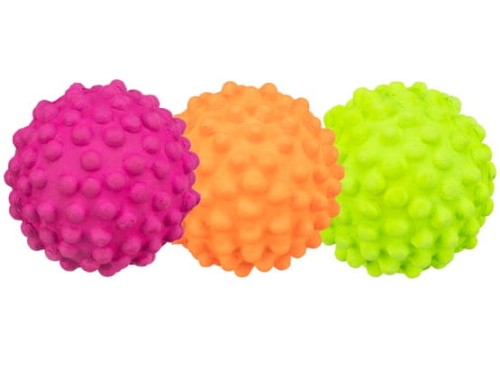 Przejdź do produktu Trixie Piłka z wypustkami 7cm 1szt [3461] - zabawka dla psa