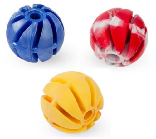 Przejdź do produktu Sum-Plast Zabawka Piłka spiralna nr1 4cm - zabawka dla psa