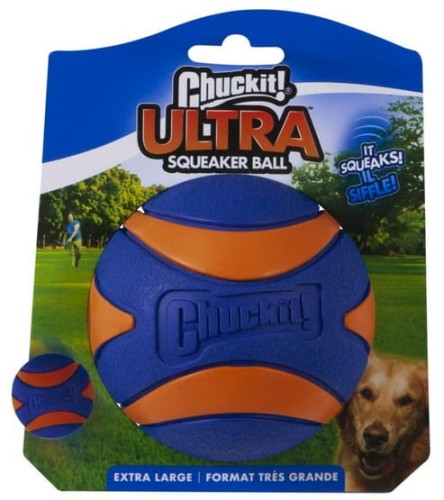 Przejdź do produktu Chuckit! Ultra Squeaker Ball X-Large [47090] - zabawka dla psa
