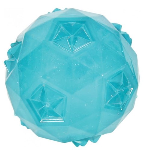 Przejdź do produktu Zolux TPR POP Piłka 6cm turkusowa [479074TUR] - zabawka dla psa