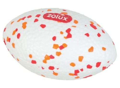 Przejdź do produktu Zolux ETPU Wytrzymała piłka rugby dla psa do aportowania 12,7cm - zabawka dla psa