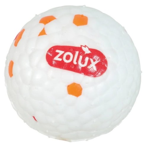 Przejdź do produktu Zolux ETPU Wytrzymała piłka dla psa do aportowania z piszczałką 8cm - zabawka dla psa